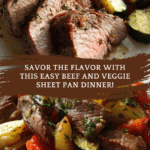 Beef and Veggie Sheet Pan Dinner