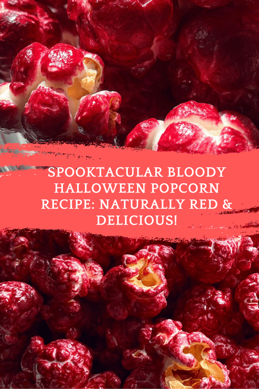 Bloody Halloween Popcorn (Red Popcorn Without Food Coloring!)