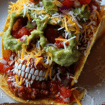 Monster Taco Skulls Appetizer Recipe