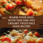 One-Pot Creamy Vegetable Soup