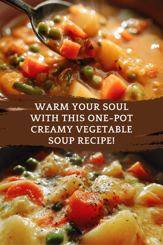 One-Pot Creamy Vegetable Soup