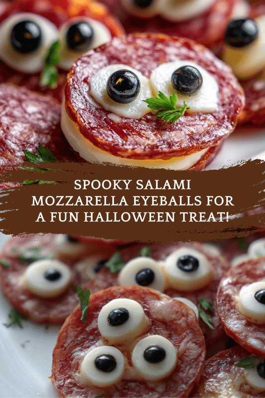 Salami Mozzarella Eyeballs