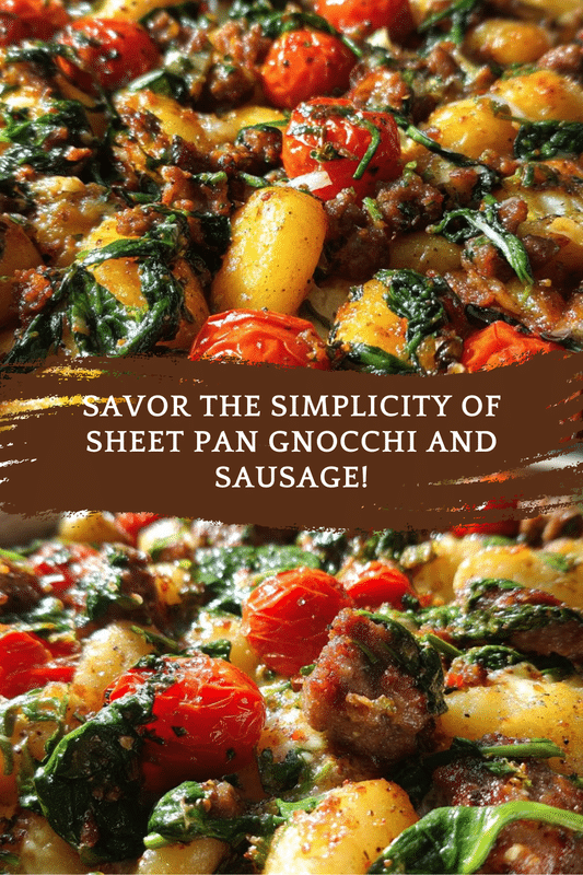 Sheet Pan Gnocchi and Sausage