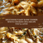 Slow Cooker White Chicken Chili