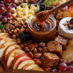 caramel apple charcuterie board