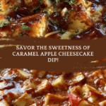 caramel apple cheesecake dip