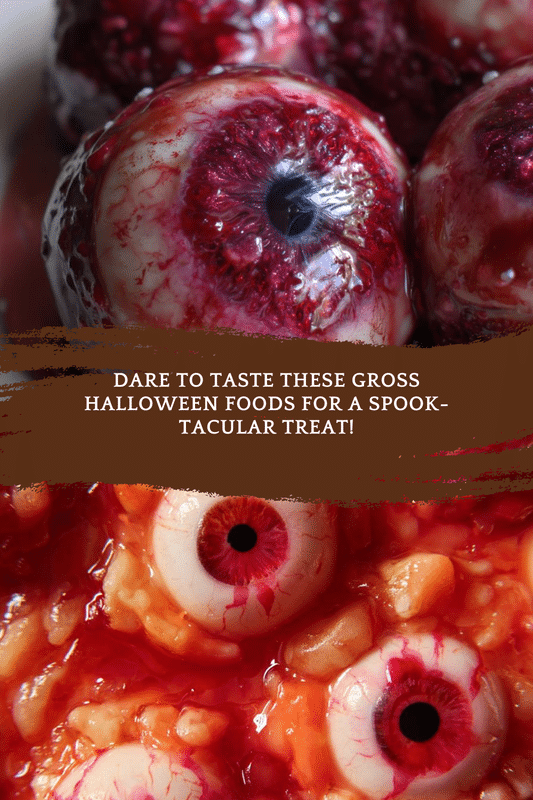 gross halloween foods