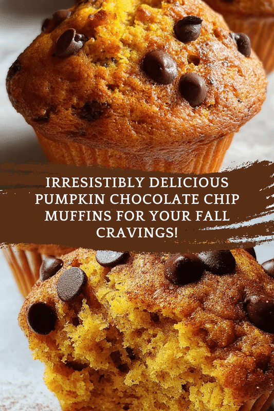 pumpkin chocolate chip muffins