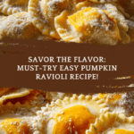pumpkin ravioli
