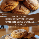 pumpkin spice cookies