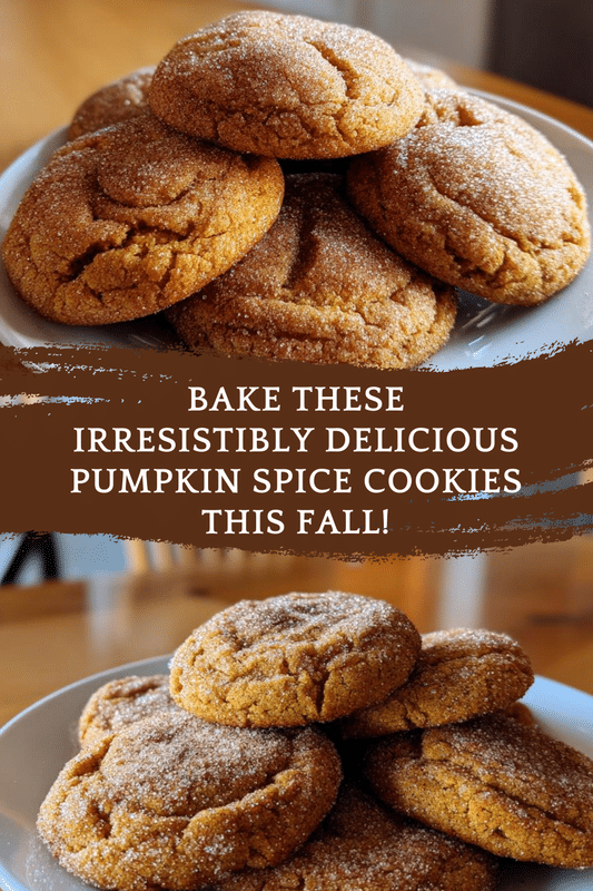 pumpkin spice cookies