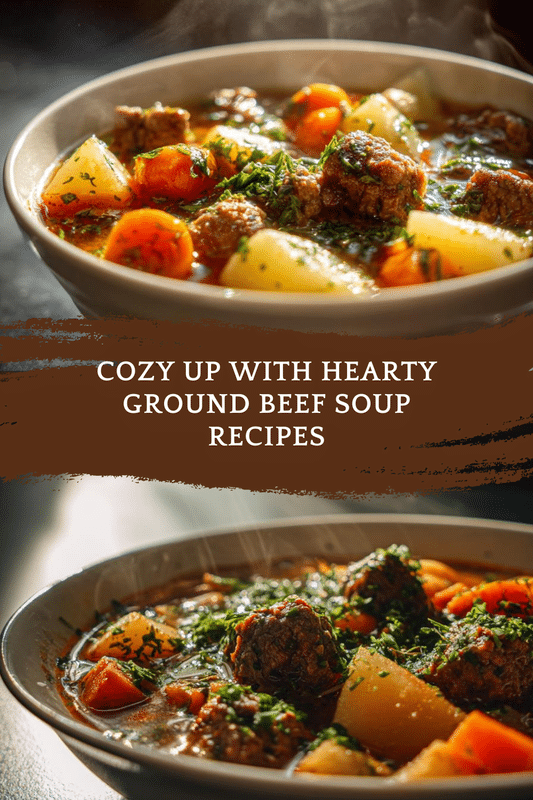 soup recipes with ground beef
