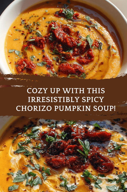 spicy chorizo pumpkin soup