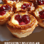 Air Fryer Cranberry Brie Bites