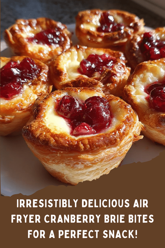 Air Fryer Cranberry Brie Bites