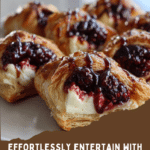 Balsamic Blackberry & Brie Puff Pastry Bites