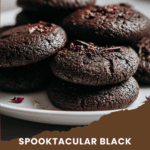 Black Cocoa Halloween Cookies – Dark, Rich & Spooky Treats