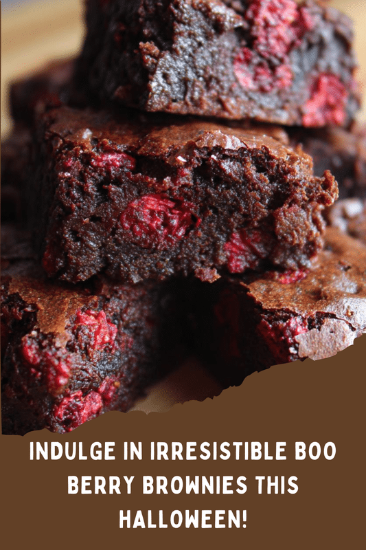Boo Berry Brownies