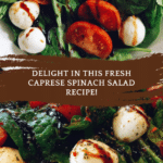 Caprese Spinach Salad
