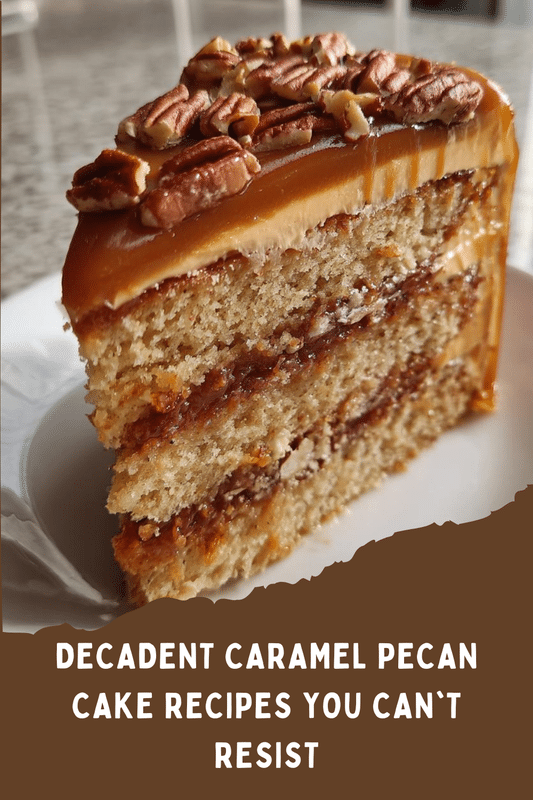 Caramel Pecan Cake