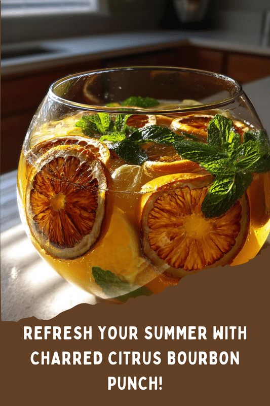 Charred Citrus Bourbon Punch