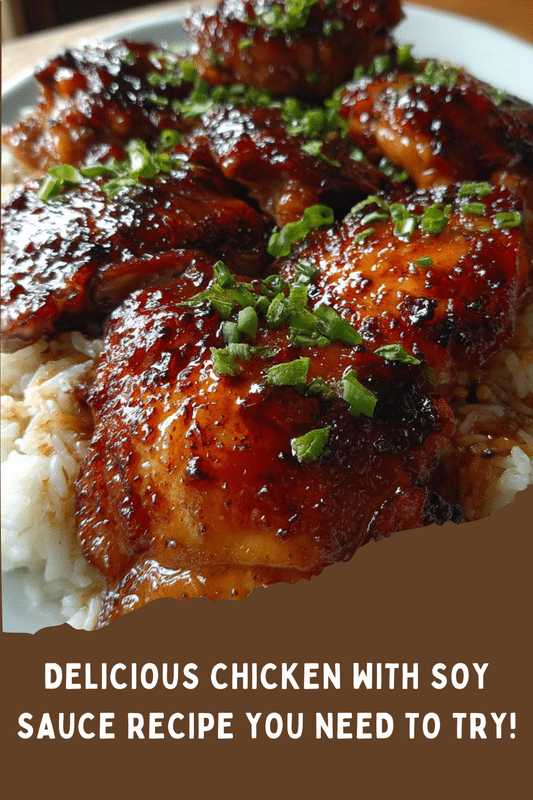 Chicken With Soy Sauce Recipe
