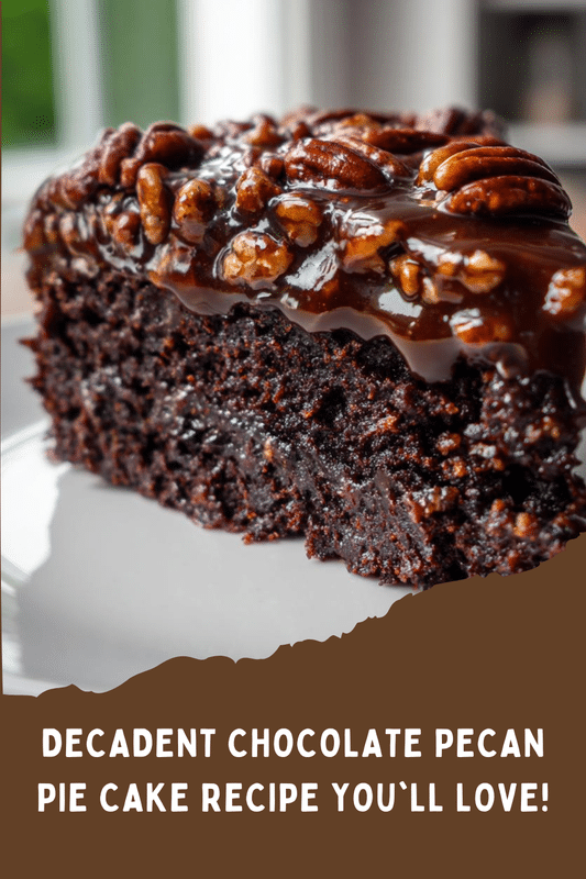 Chocolate Pecan Pie Cake