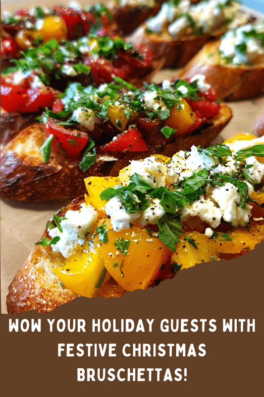 Christmas Bruchettas