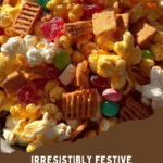 Christmas Crunch Popcorn Snack Mix