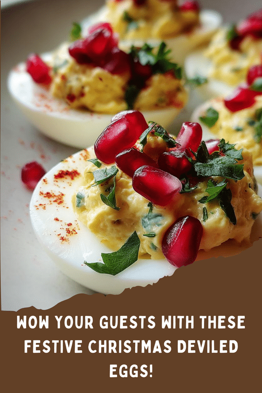 Christmas Deviled Eggs