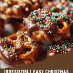 Christmas Rolo Pretzel Bites