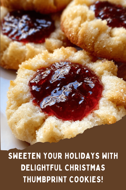 Christmas Thumbprint Cookies