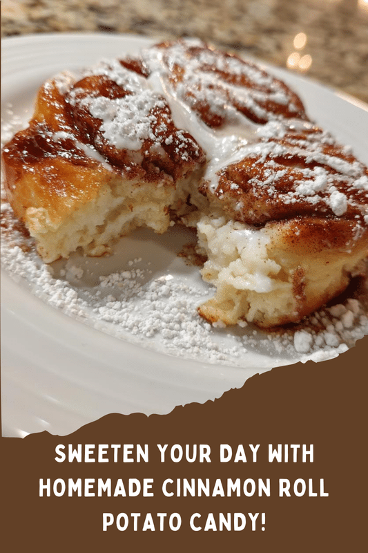 Cinnamon Roll Potato Candy