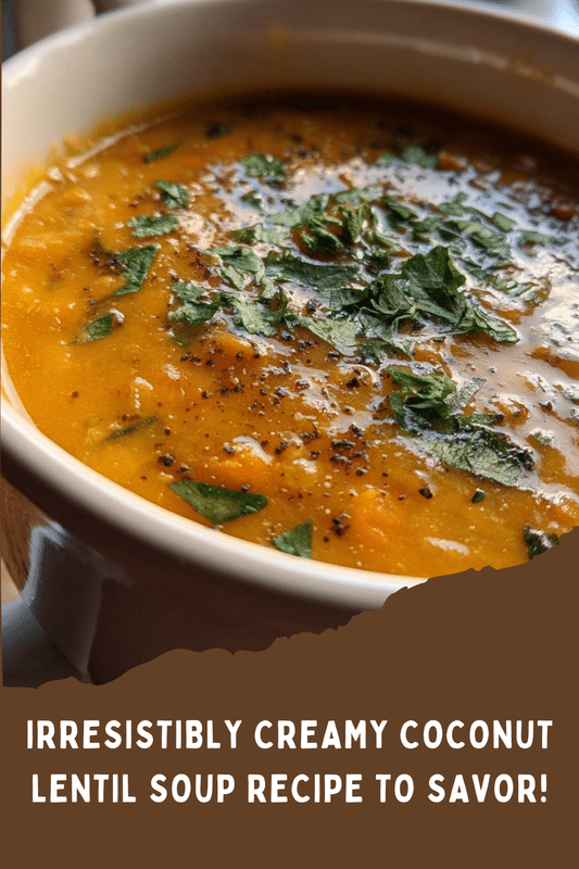 Coconut Lentil Soup Recipe