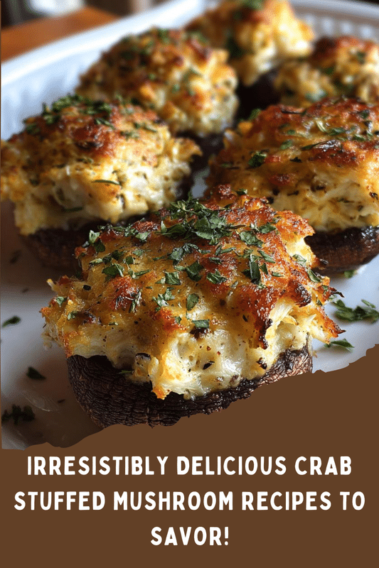 Crab Stuffed Mushroom