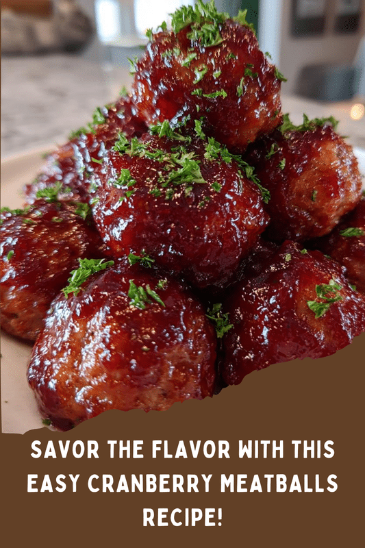 Cranberry Meatballs Recipe