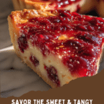 Cranberry-Orange Curd Tart