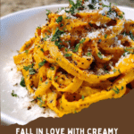 Creamy Pumpkin Fettuccine