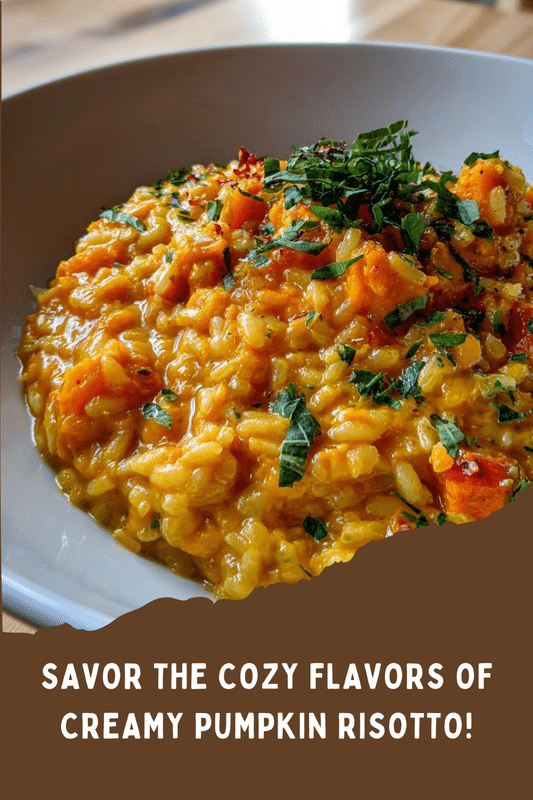 Creamy Pumpkin Risotto