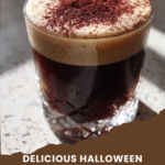 Delicious Halloween Vampire Kiss Coffee Cocktail