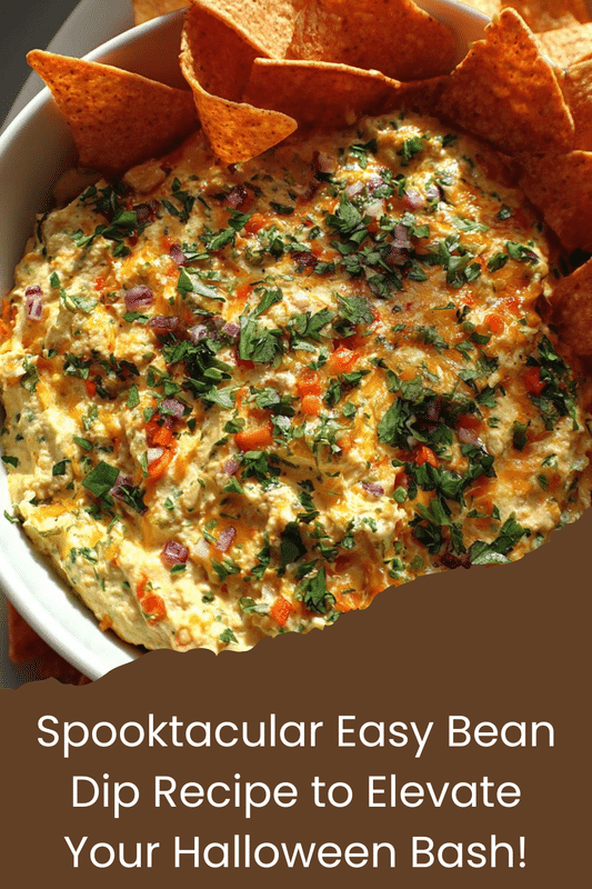 Easy Bean Dip: A Halloween Appetizer