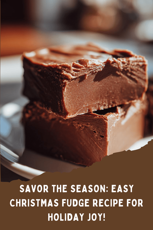 Easy Christmas Fudge Recipe for Holiday Joy