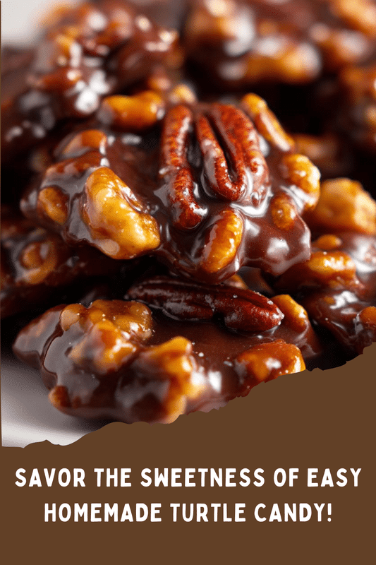 Easy Homemade Turtle Candy