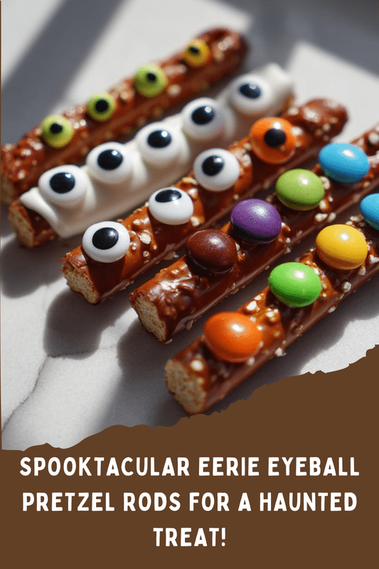 Eerie Eyeball Pretzel Rods