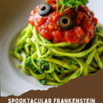 Frankenstein Pasta for Halloween