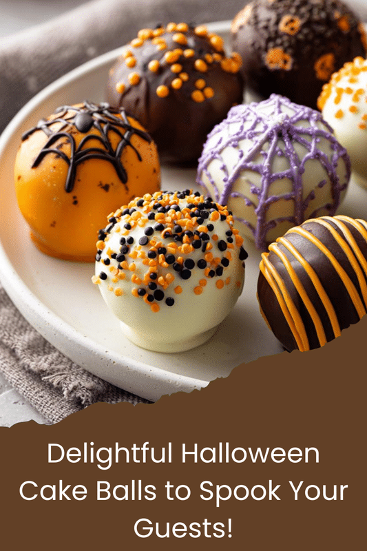 Halloween Cake Balls