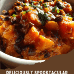 Halloween Crockpot Pumpkin Chili