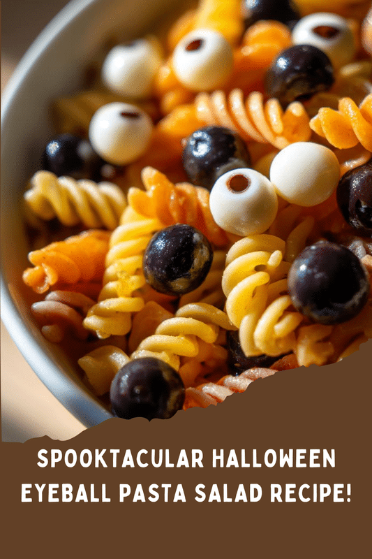 Halloween Eyeball Pasta Salad