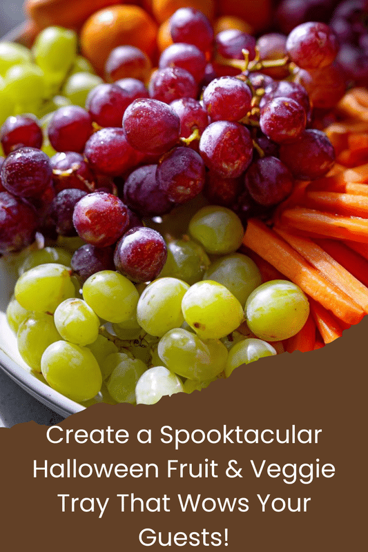 Halloween Fruit & Veggie Tray