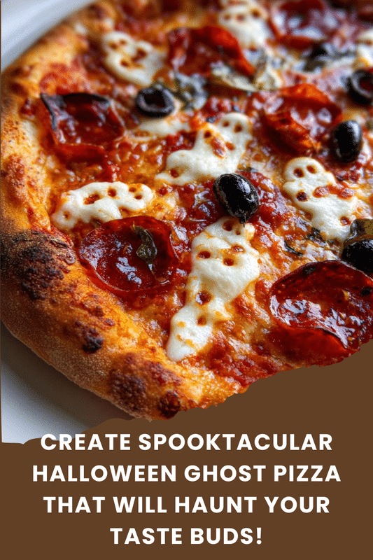 Halloween Ghost Pizza